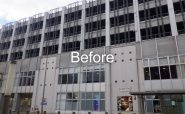 松任駅南複合型立体駐車場 改修前