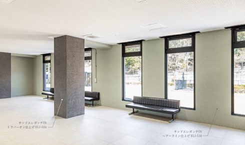 京都市宝ヶ池公園 運動施設球技場 サンドエレガンテINによる内装の改修事例