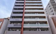 Brillia ist 浅草｜ファインFR工法EX、ファインFR-MAT工法木目調仕上げの外装施工事例