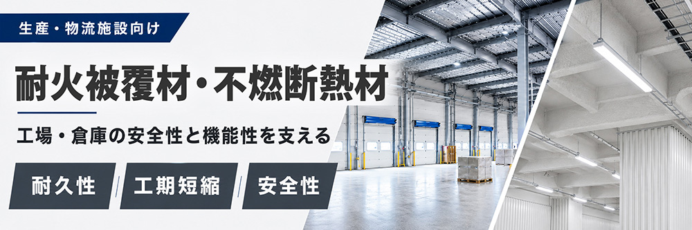 耐火被覆材・不燃断熱材