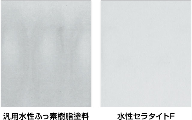 水性セラタイトFの表面